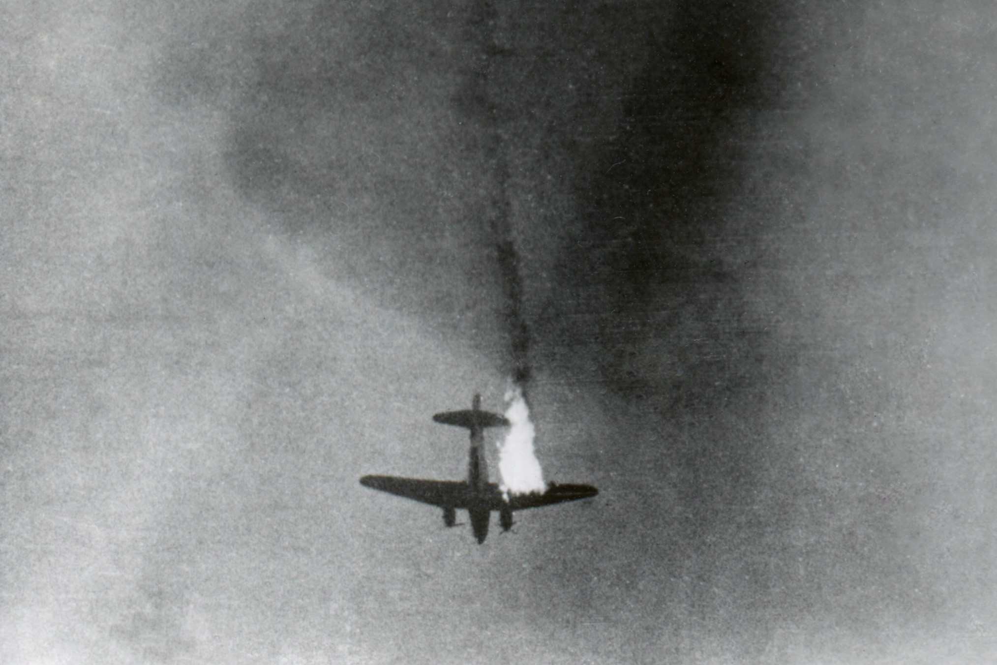 Sestřelené letadlo