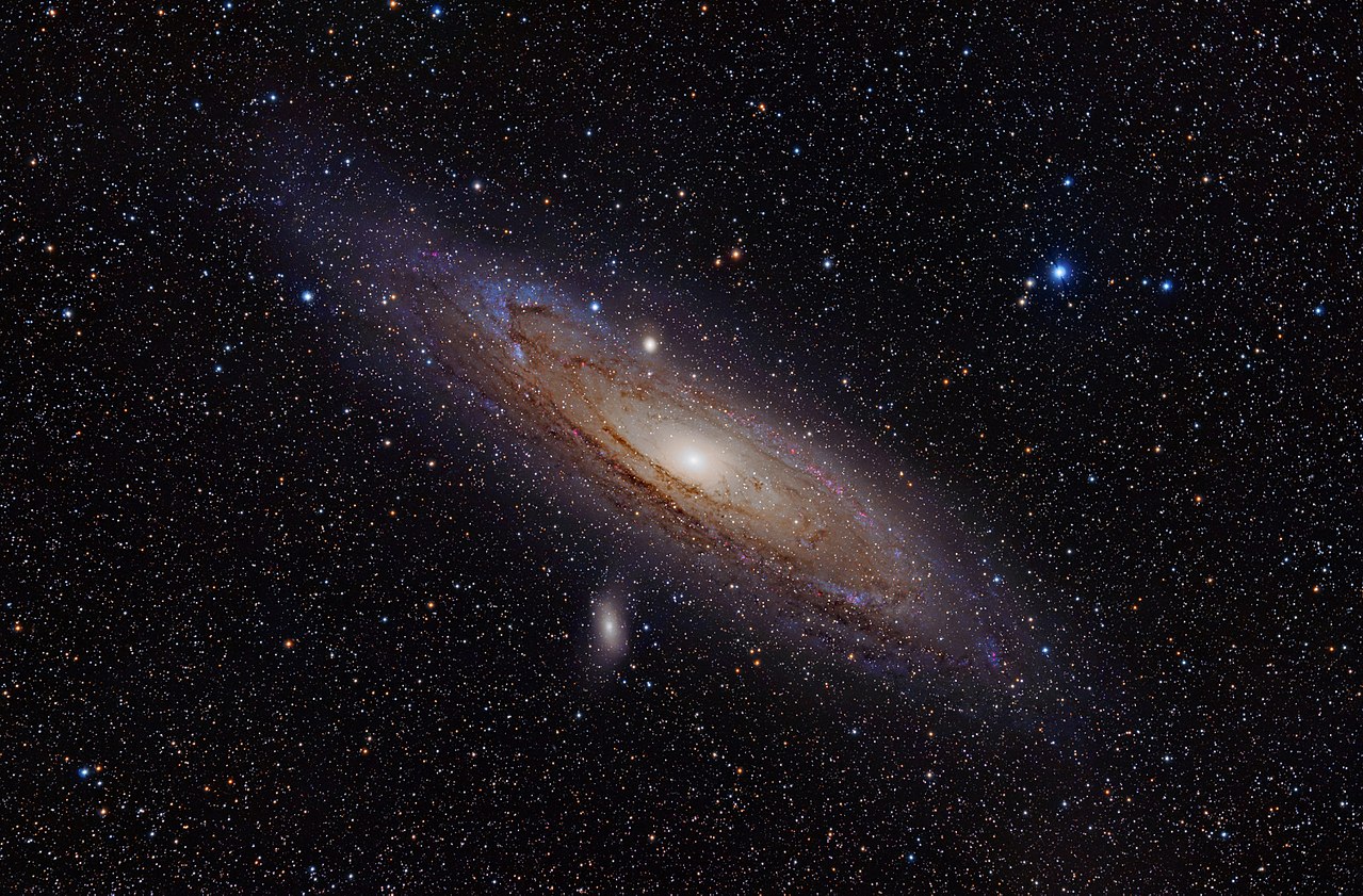Galaxie v Andromedě