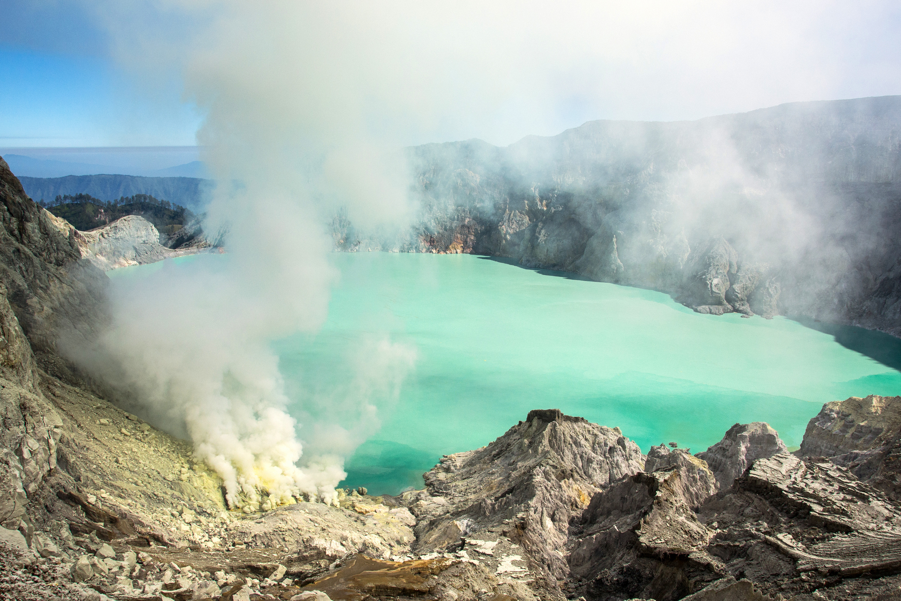Vulkán Ijen