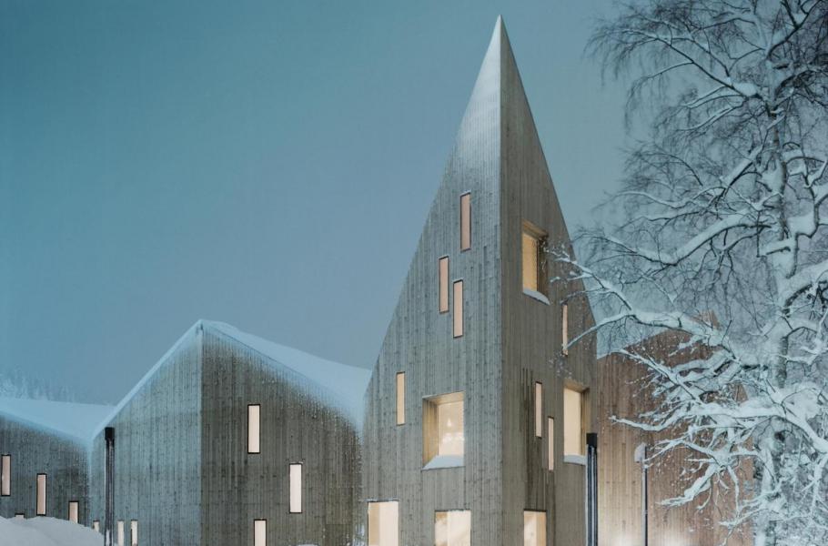 Reiulf Ramstad Architects, Romsdal Folk Museum, Molde, Norsko