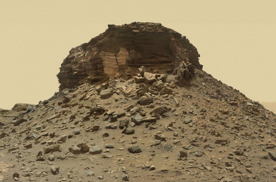 Svědecká hora na Marsu