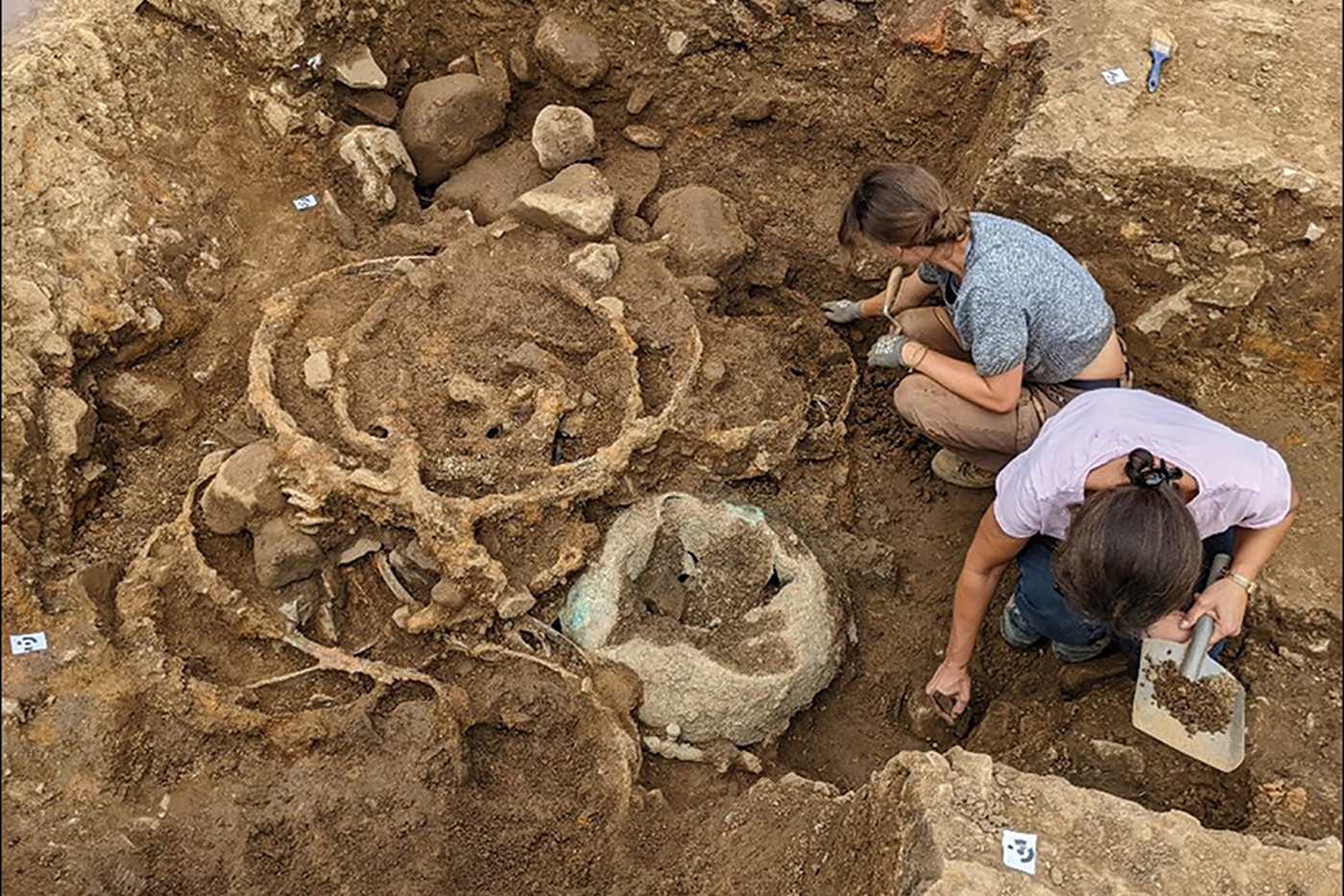 Archeologové objevili na severu Anglie neobvyklý depozit, který by mohl souviset s dávným rituálem a elitou Keltů