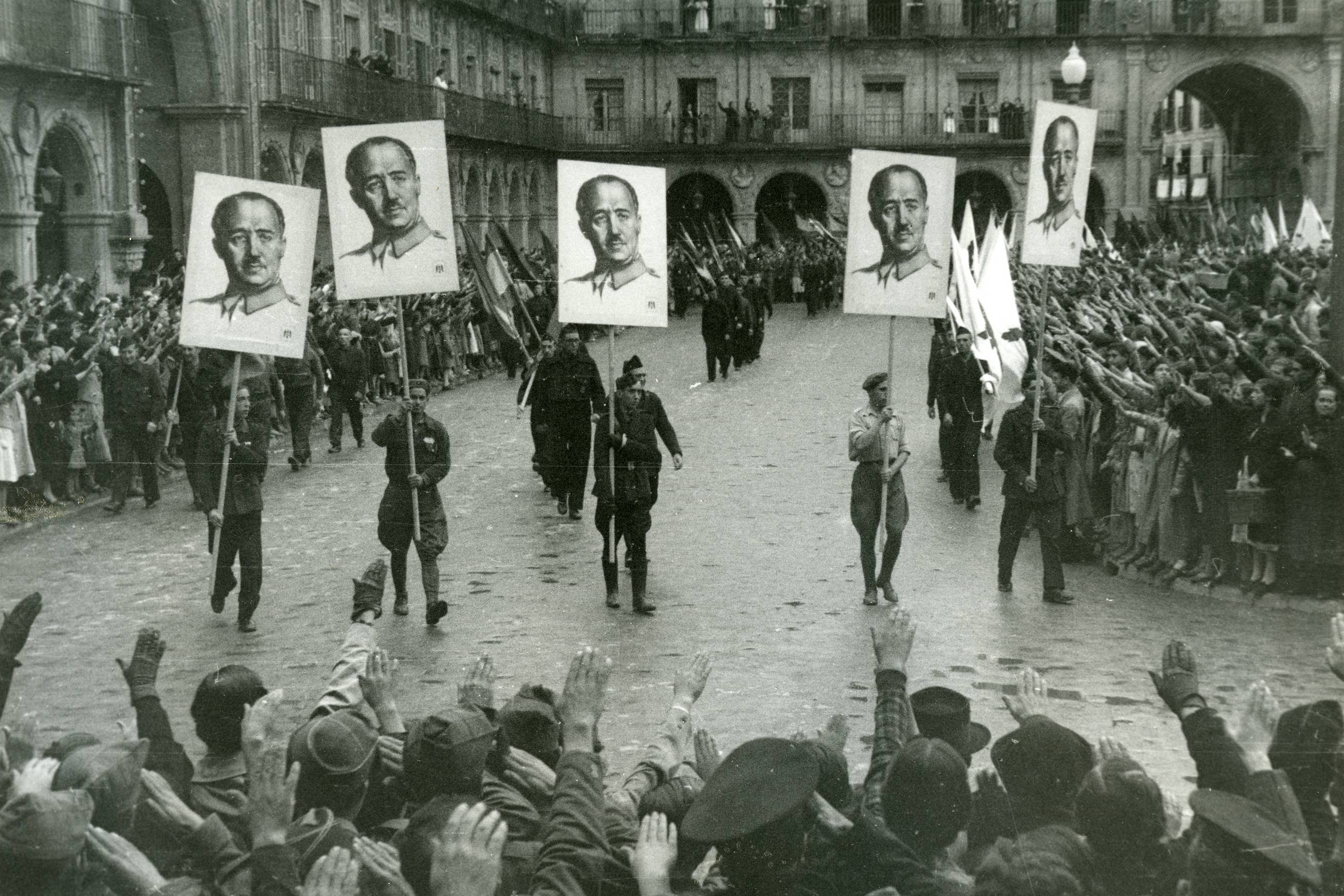 Cesta Francisca Franca k moci během krvavé občanské války ve Španělsku