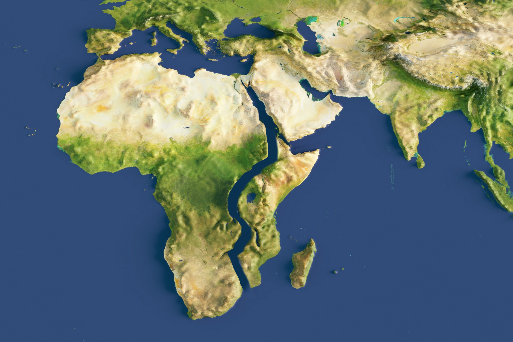 Trhlina v zemské kůře rozdělí Afriku už za pár milionů let. Může při tom vzniknout nový oceán