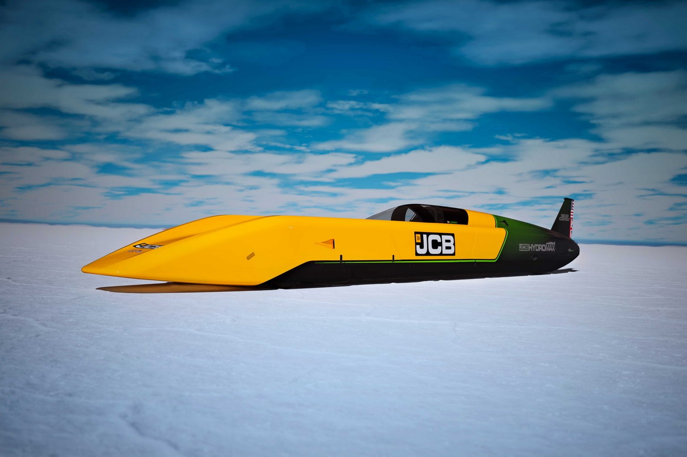 Na solných pláních v Bonneville se letos uskuteční odvážný experiment: Vodíkový vůz Hydromax se pokusí překonat hranici 563 km/h