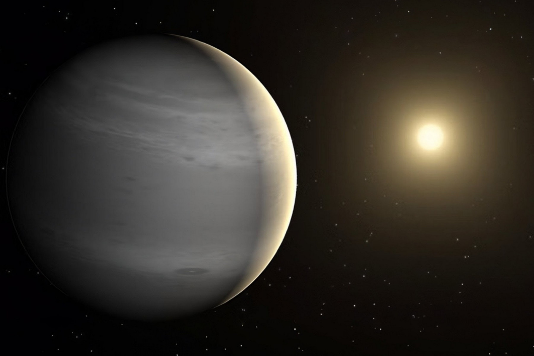 Astronomové objevili plynného obra, jehož atmosféra připomíná chybějící článek mezi Zemí a horkými Jupitery