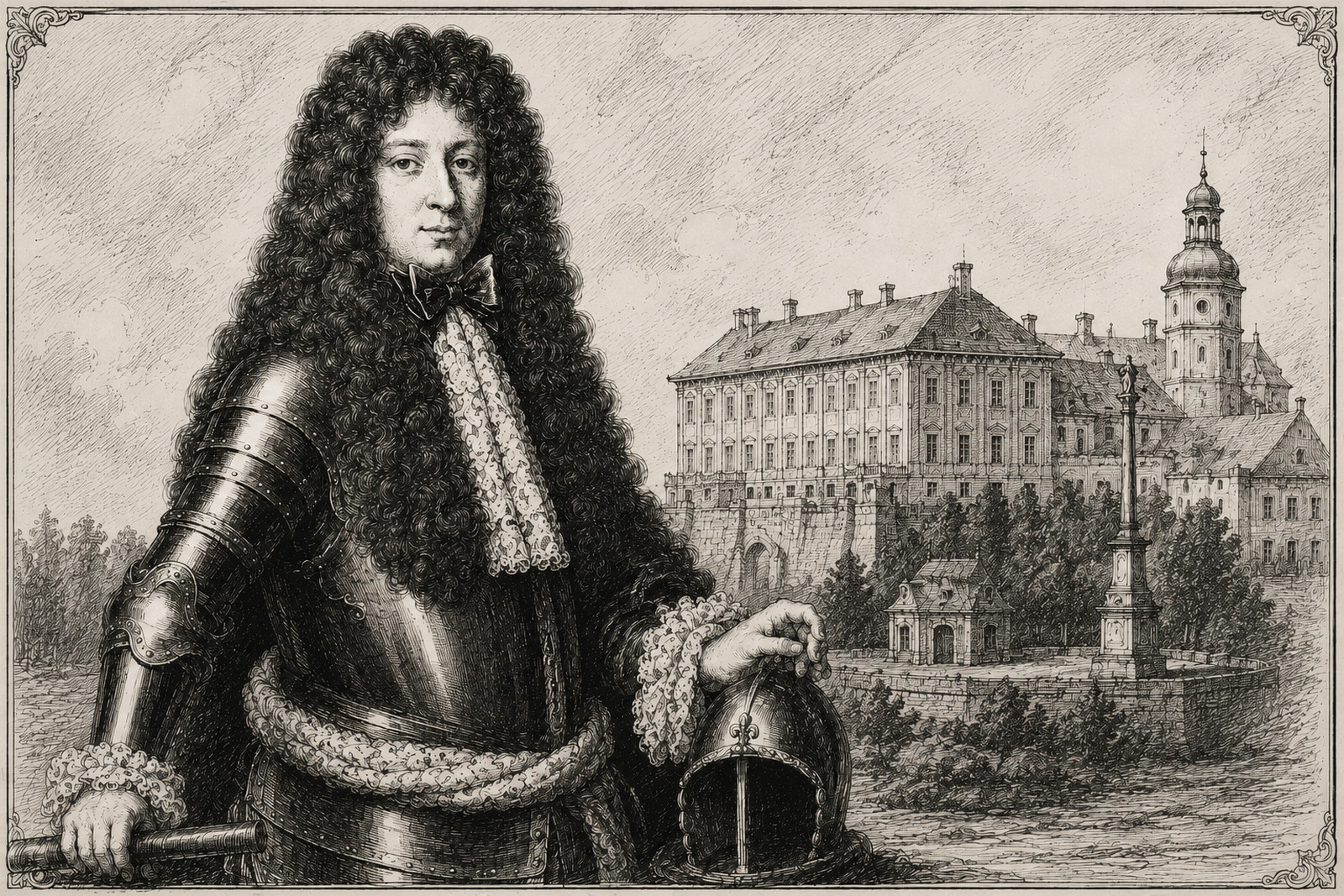 Ferdinand August z rodu Lobkoviců měl k ideálu šlechtice daleko: Na kavalírské cestě svého otce pořádně potrápil