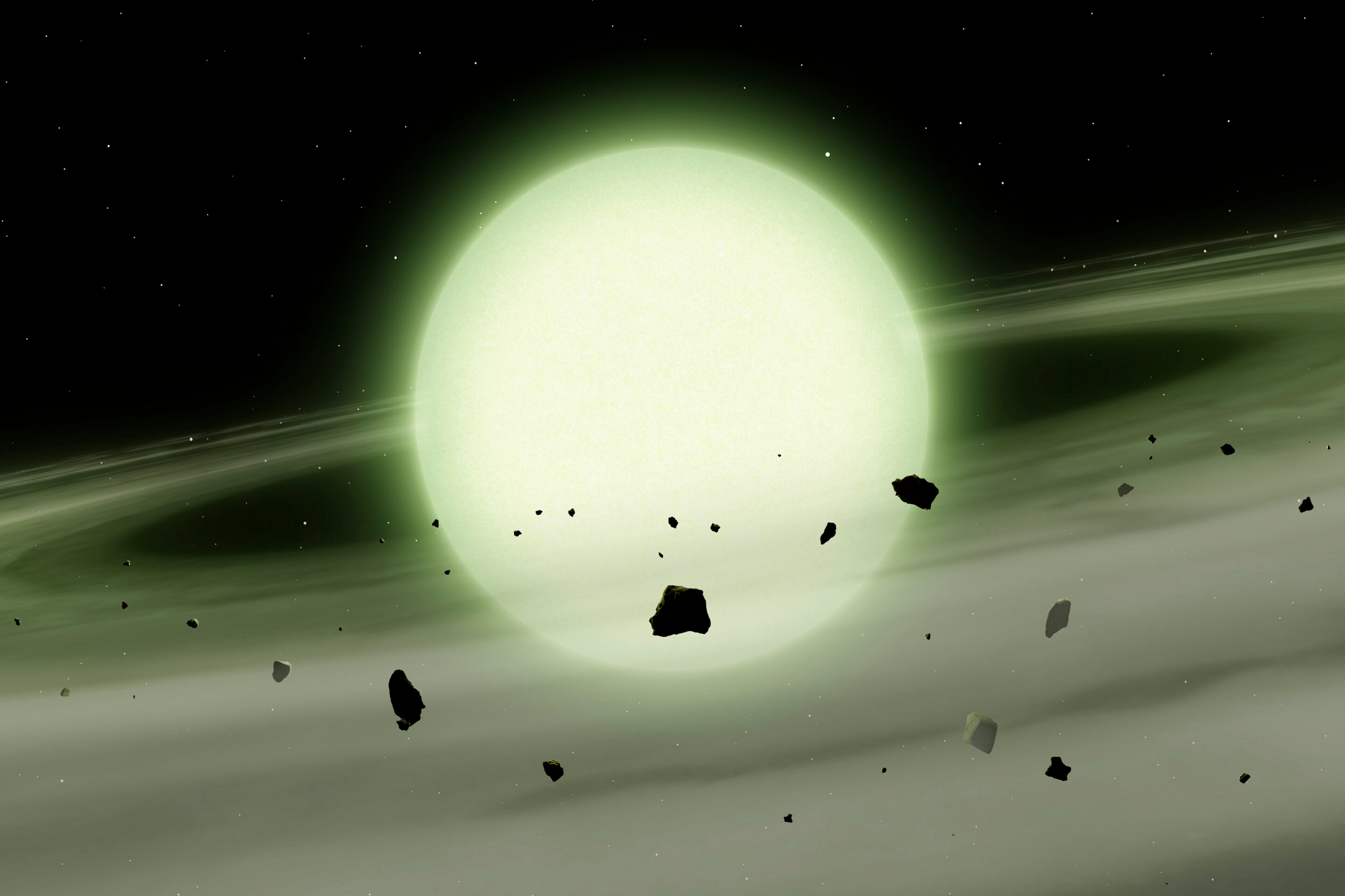 Zelená, růžová i fialová: Astronomové odhalili překvapivě pestrou paletu skutečných barev bílých trpaslíků