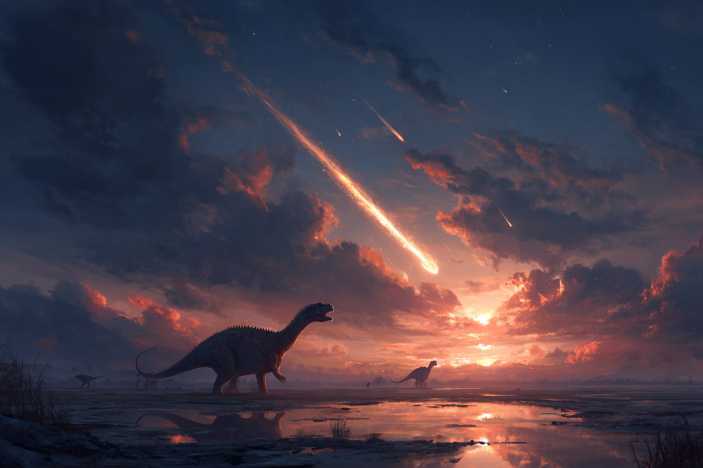 Pohoda až do konce: Dinosauři v Novém Mexiku prospívali až do pádu meteoritu