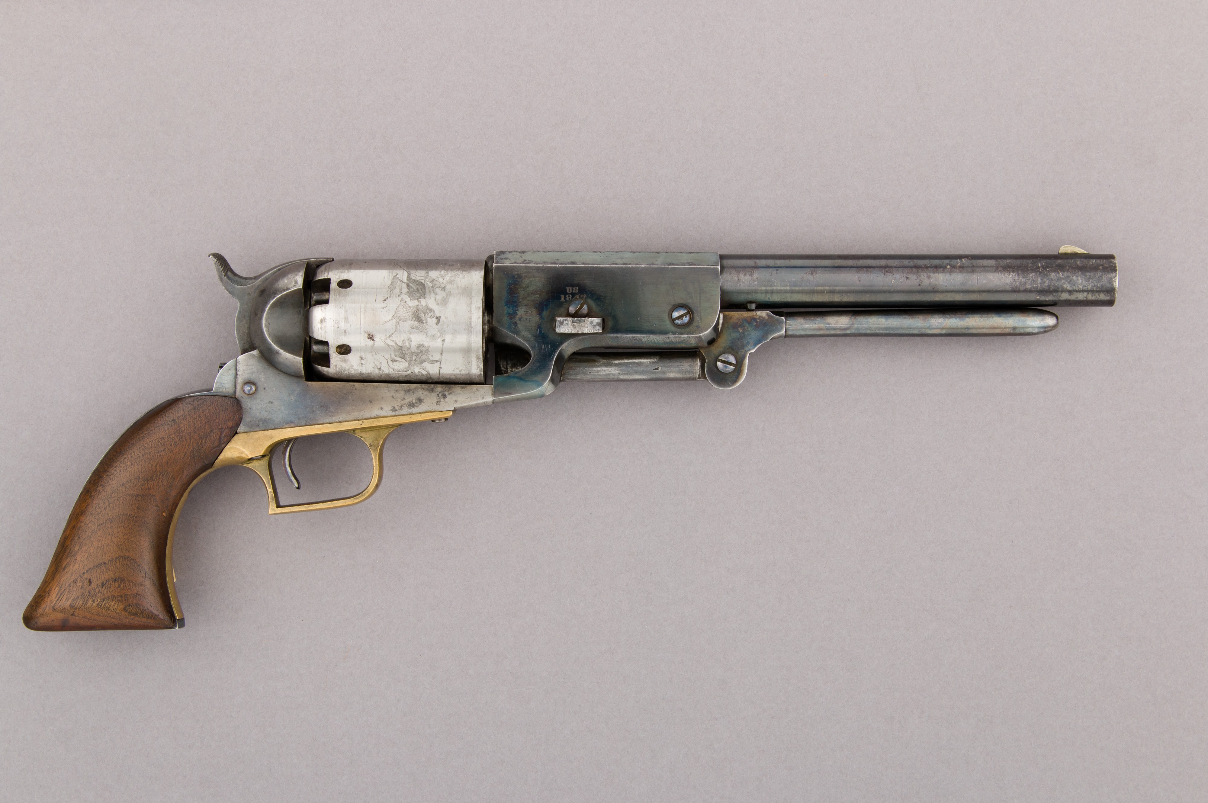 Texaský behemot: Unikátní americký revolver Colt Walker