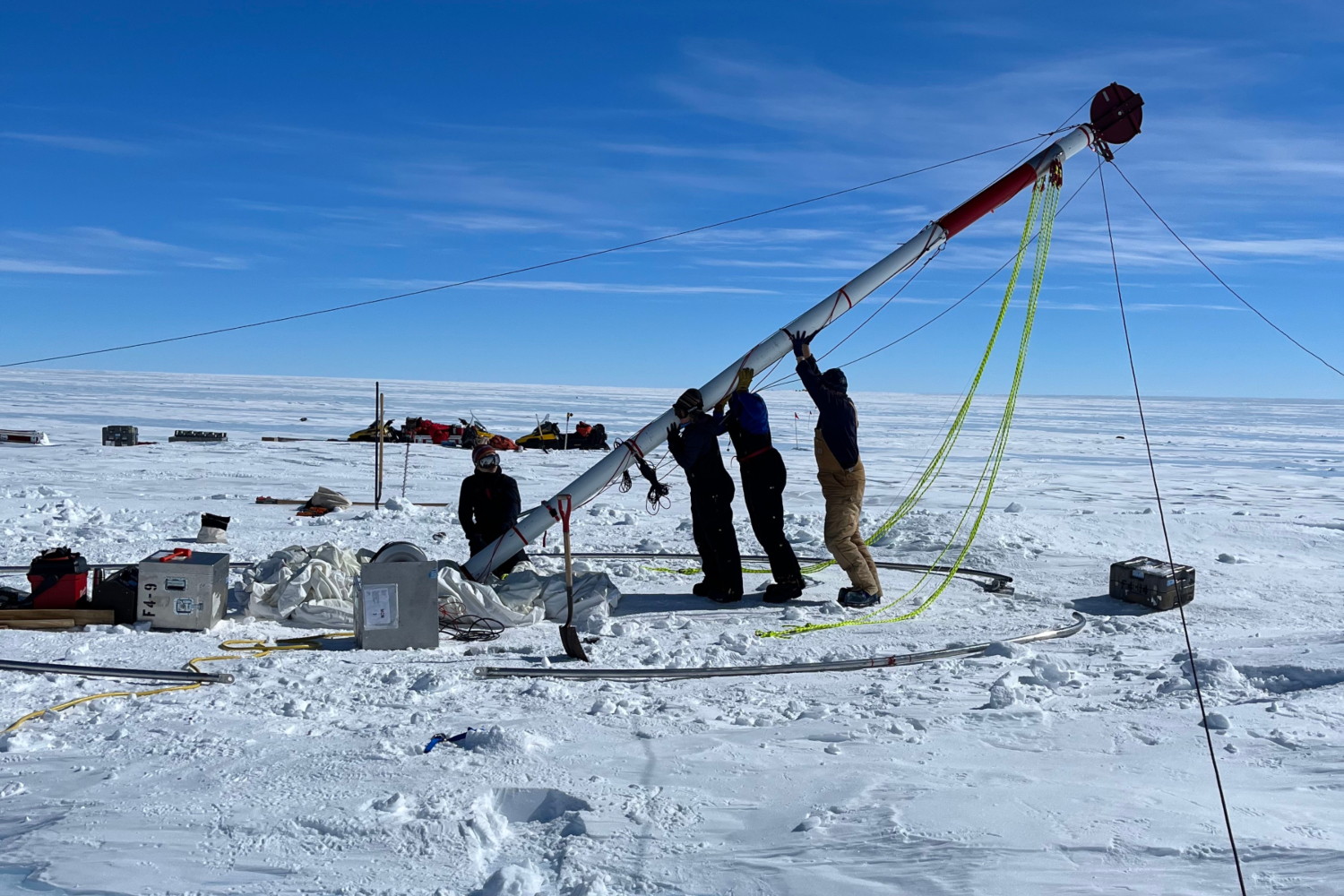 Ledový stroj času: Paleoklimatologové získali šest milionů let staré vzorky vzduchu