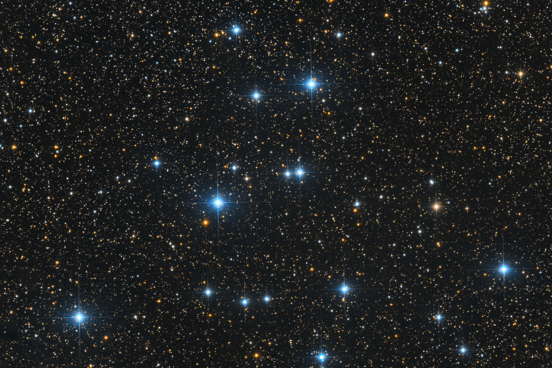 Noční obloha v listopadu: Leonidy, souhvězdí Ještěrky a planetární rošáda