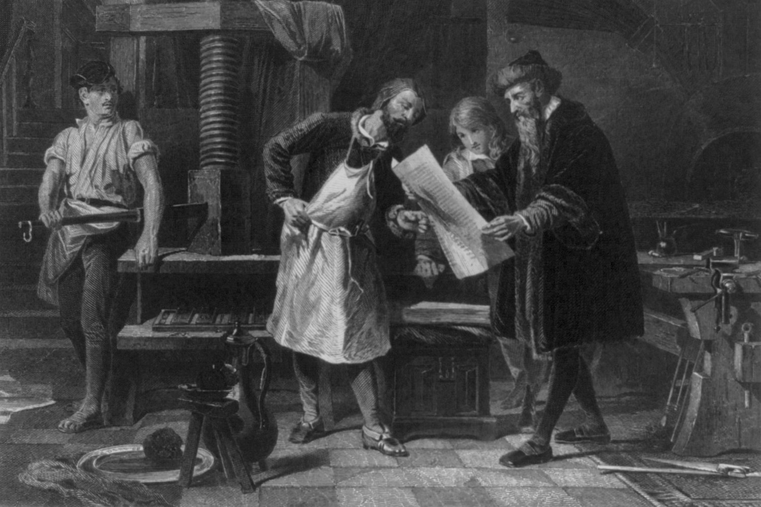 Gutenbergův informační zázrak: Na kolik vyšla výroba prvních tištěných knih?