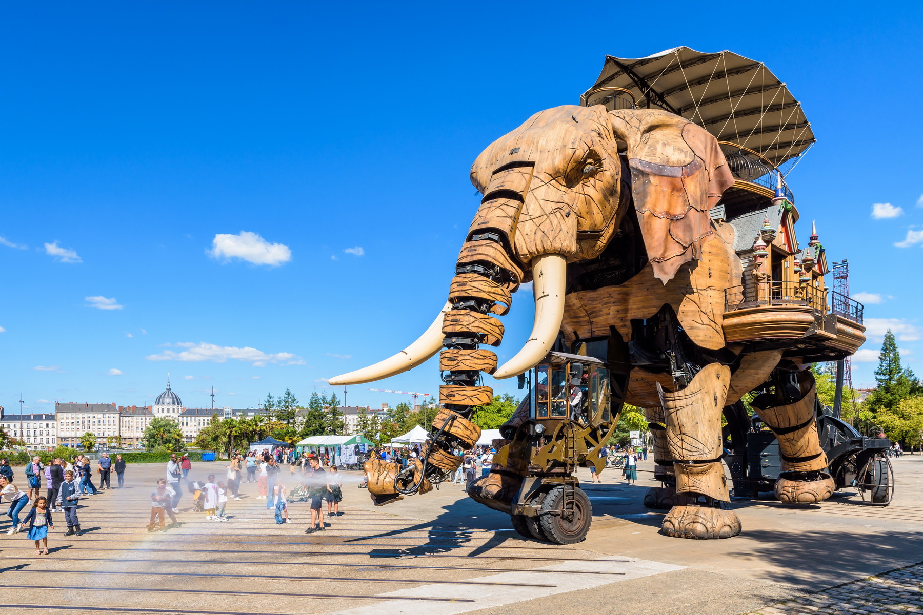 Francouzské Nantes: Na návštěvě v říši mechanických obrů