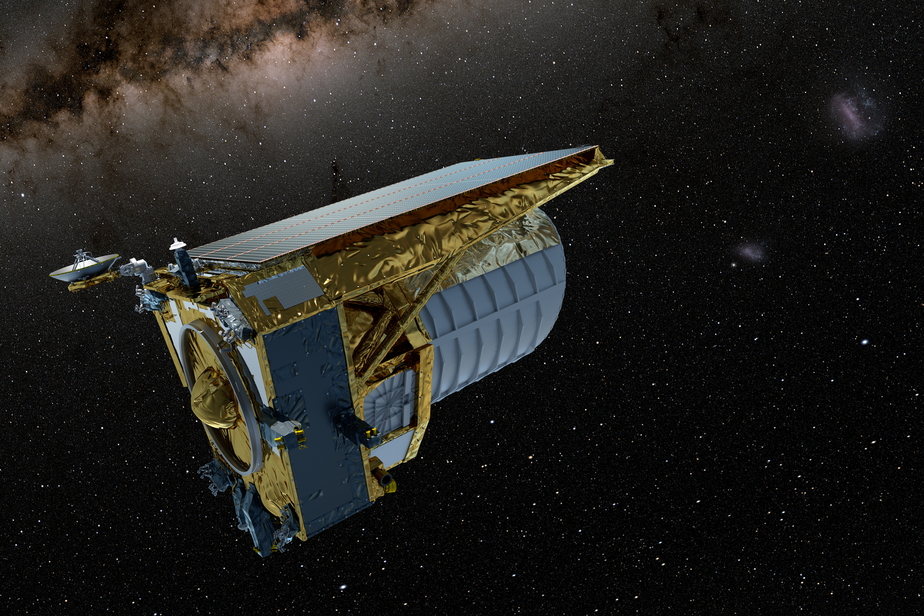 Evropský dalekohled Euclid zjistil, co probouzí spící supermasivní černé díry