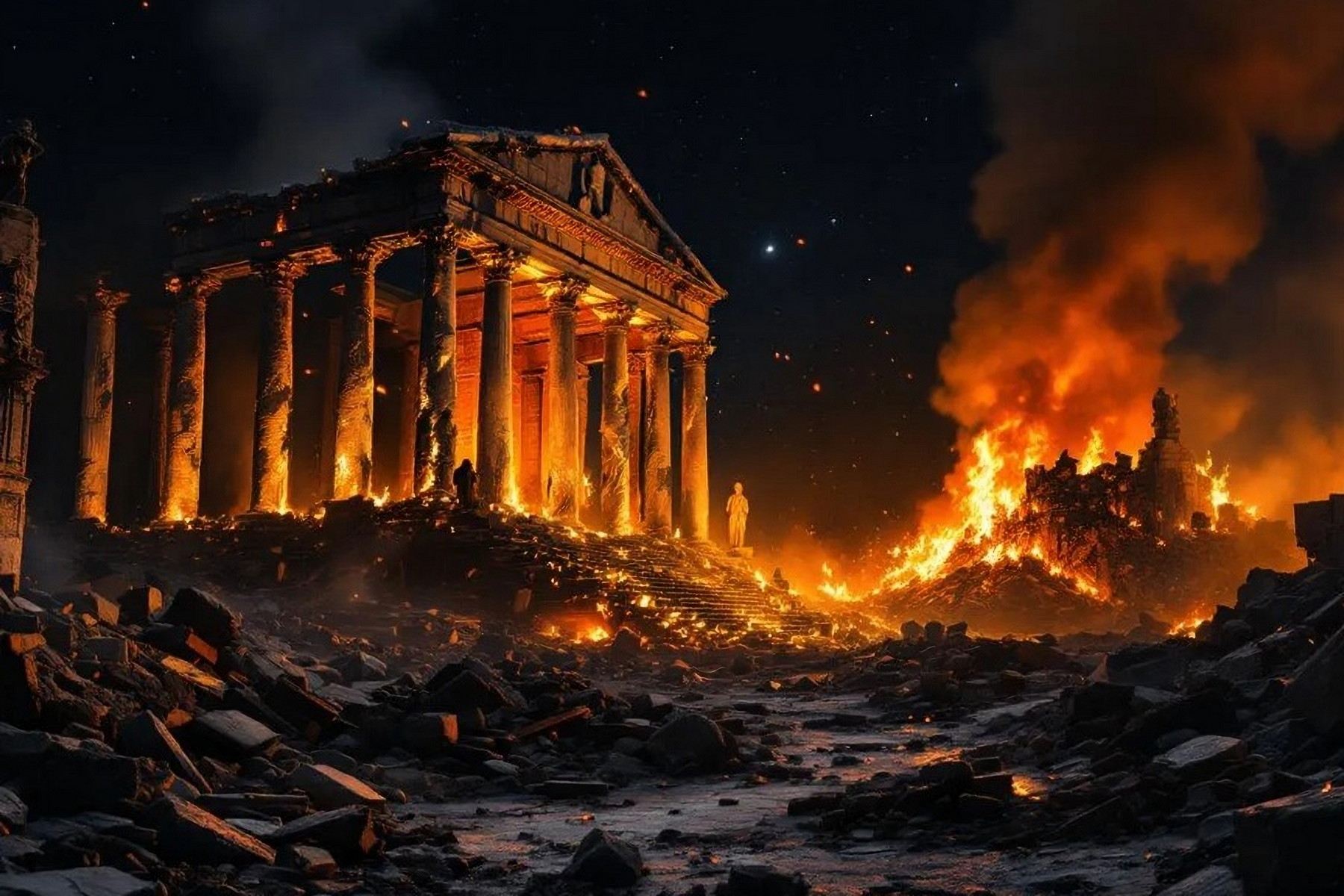 Moudrost lidstva v plamenech: Kdo opravdu zničil slavnou knihovnu v Alexandrii?