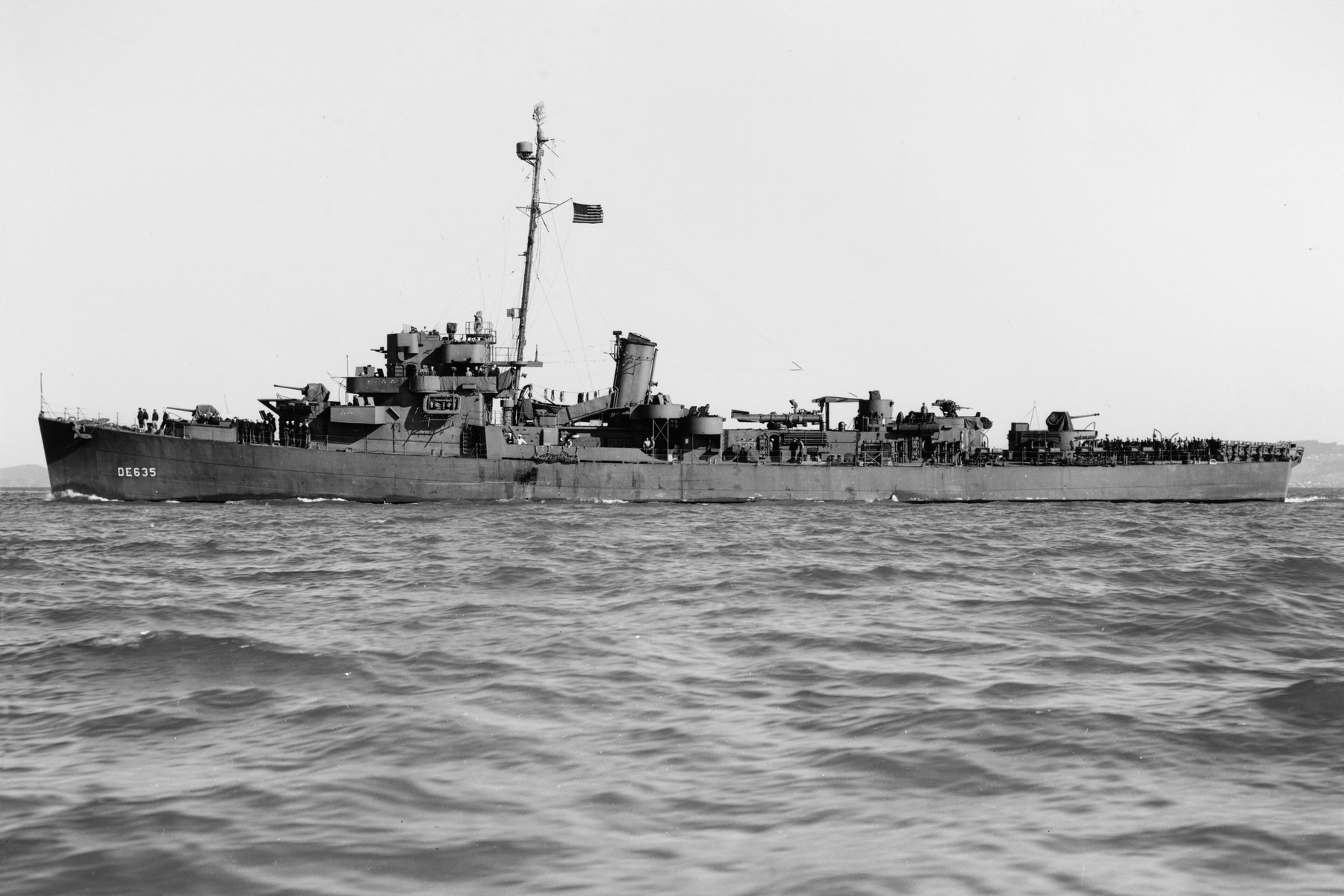 Šest zářezů na pažbě: Mise amerického torpédoborce England