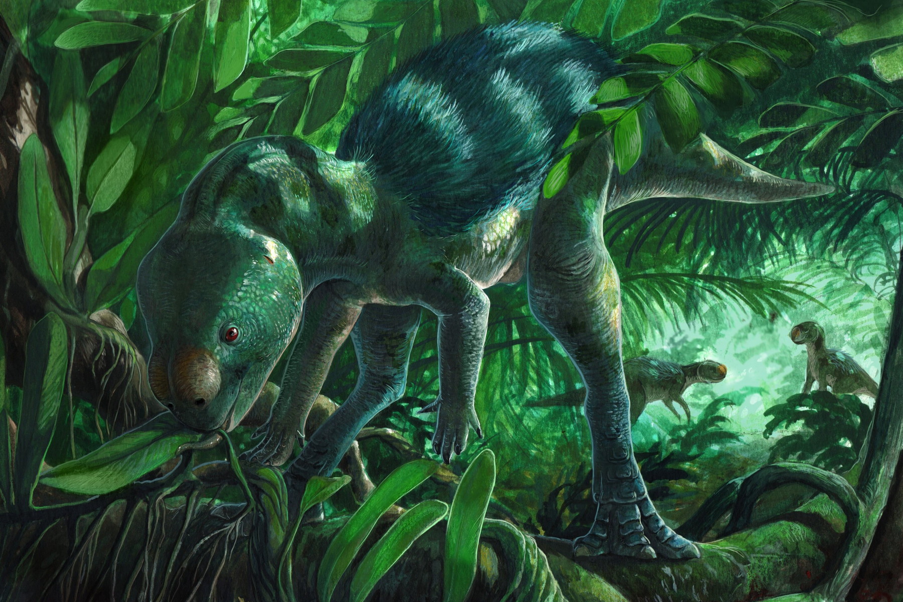 Paleontologové objevili ve Španělsku fosilii maličkého ptakopánvého dinosaura