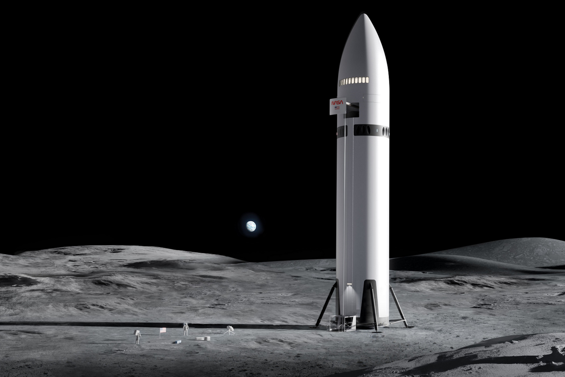 Musk obrací kurz: Místo cesty na Mars chce nejdřív město na Měsíci