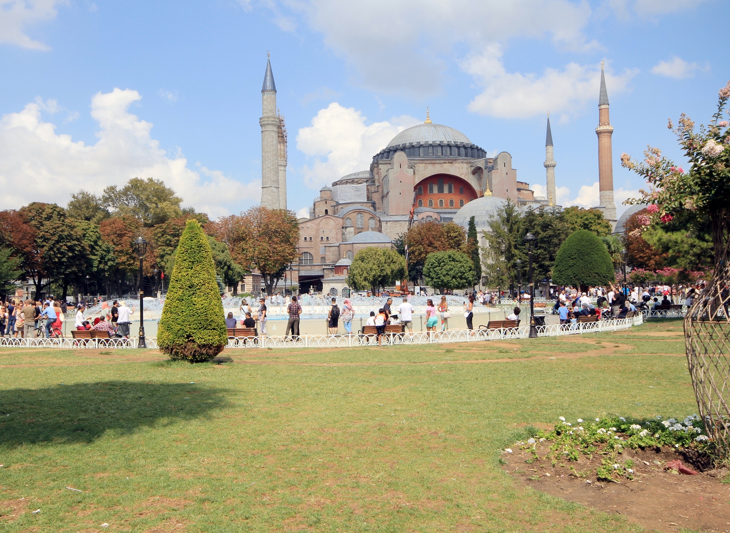 7. Hagia Sofia - chrám Boží Moudrosti, Turecko