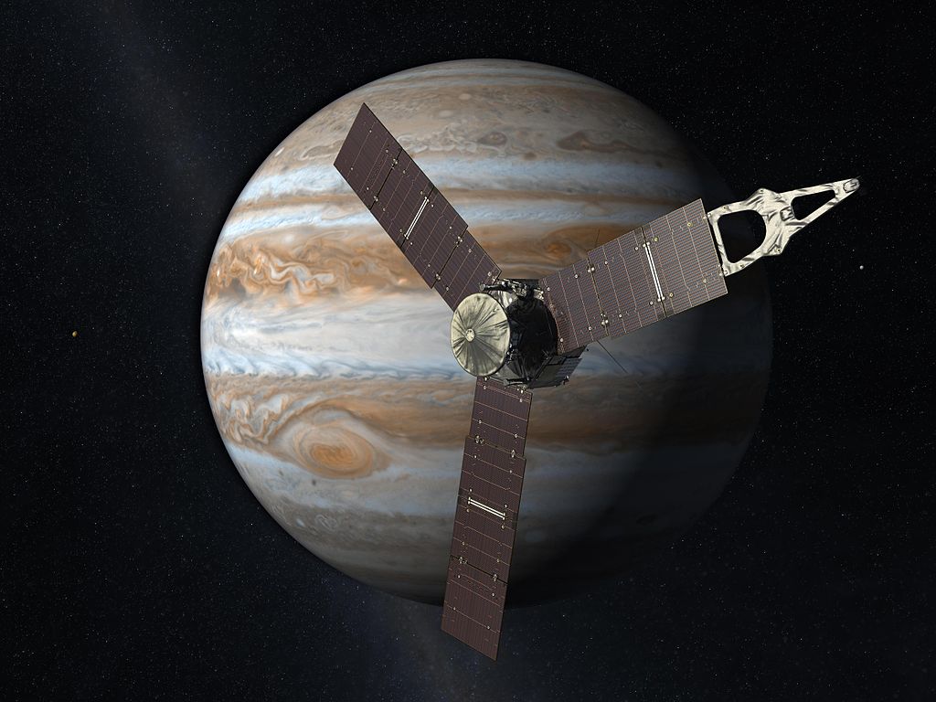 Juno a Jupiter