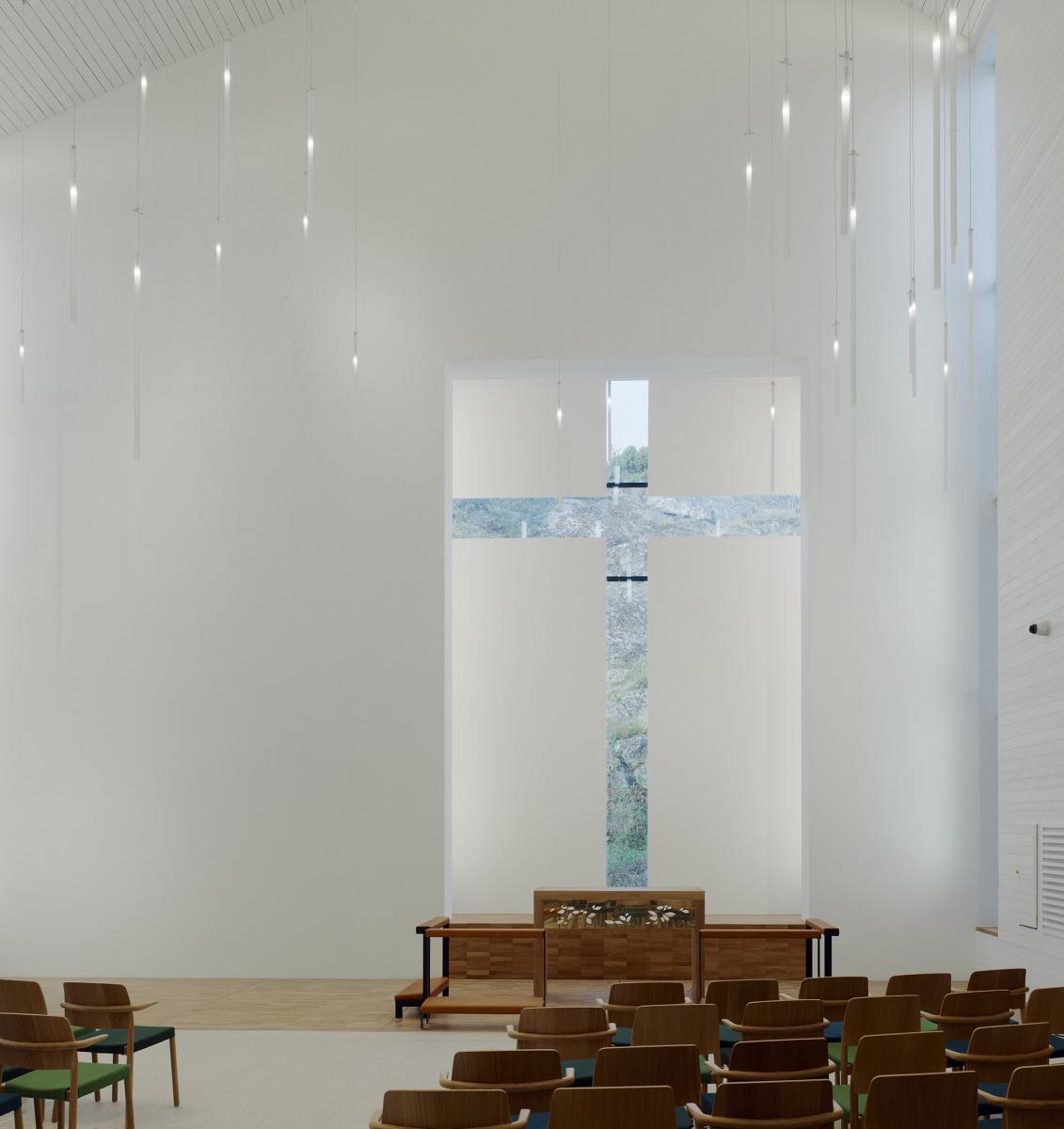 Sweco Architects, Amhults Church, Amhult, Göteborg, Švédsko