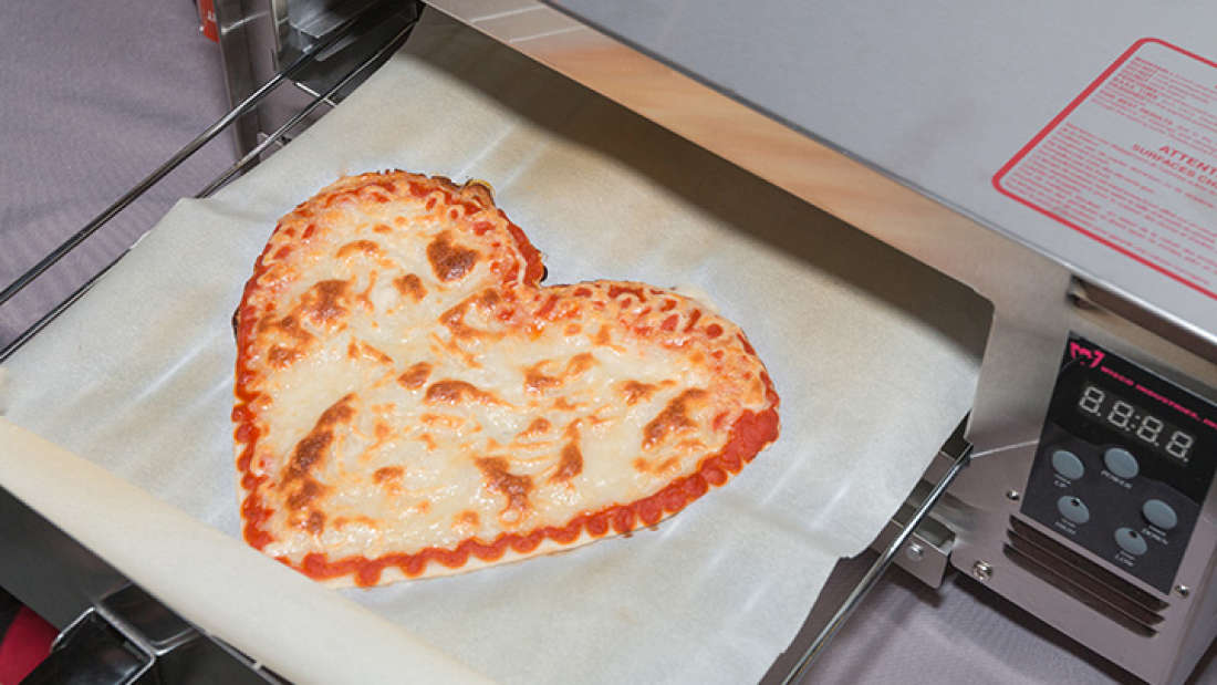 Pizza ze 3D tiskárny