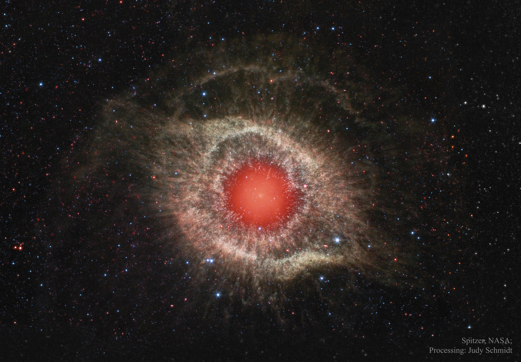 Planetární mlhovina Helix (NGC 7293)
