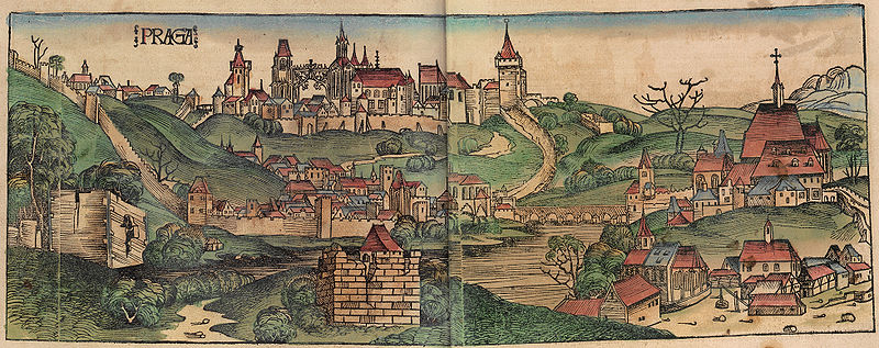 Dobová ilustrace Prahy
