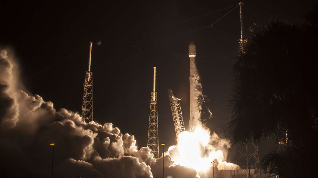 Start rakety SpaceX