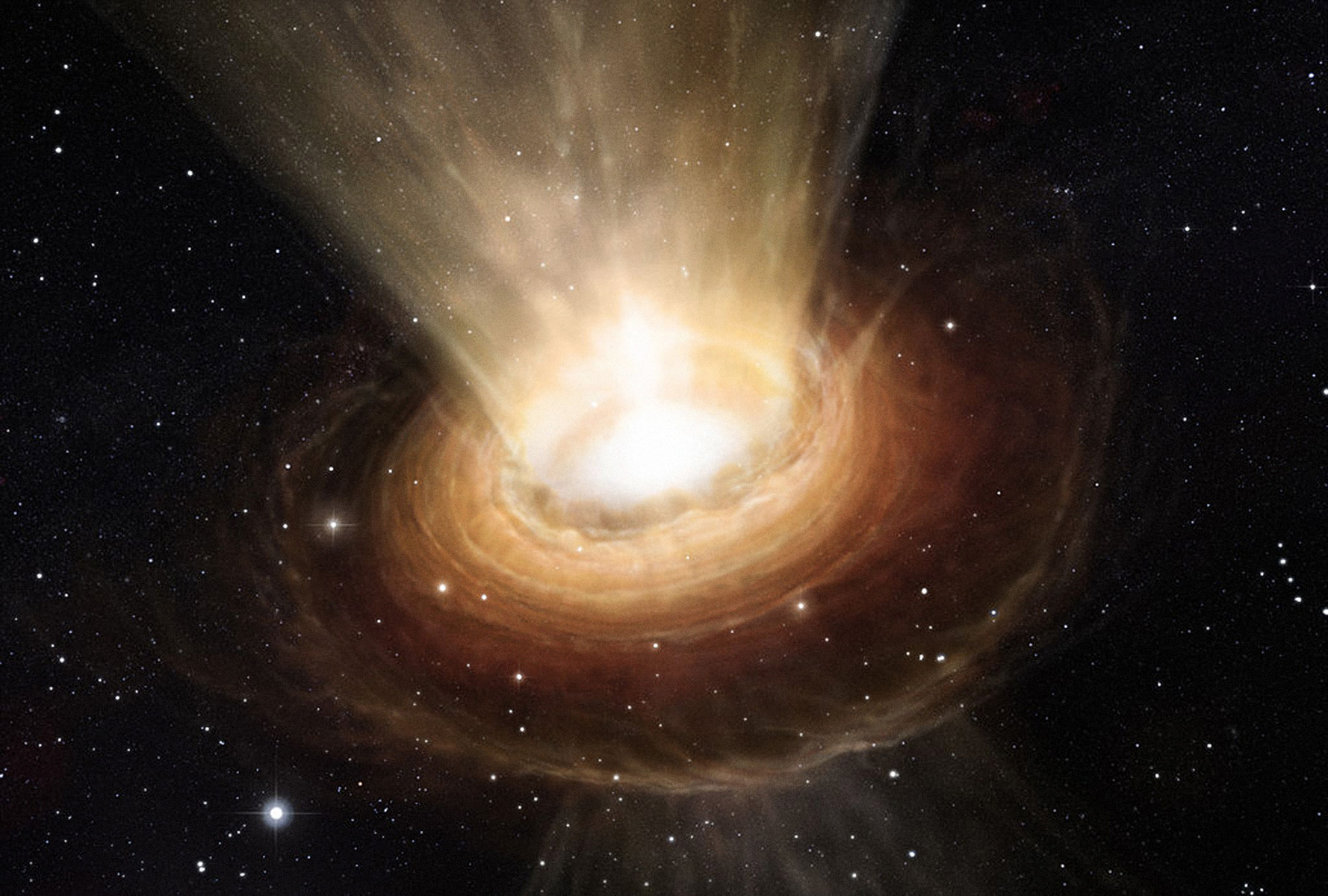 Supermasivní černá díra NGC 3783
