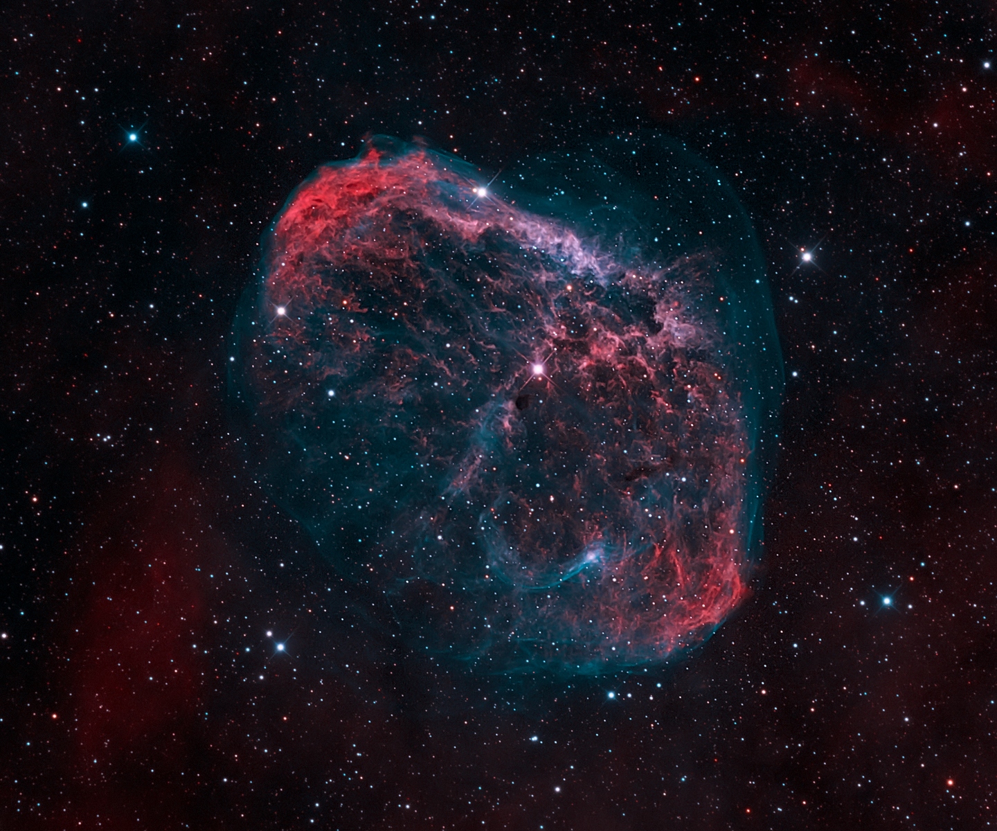 Mlhovina Srpek (NGC 6888)