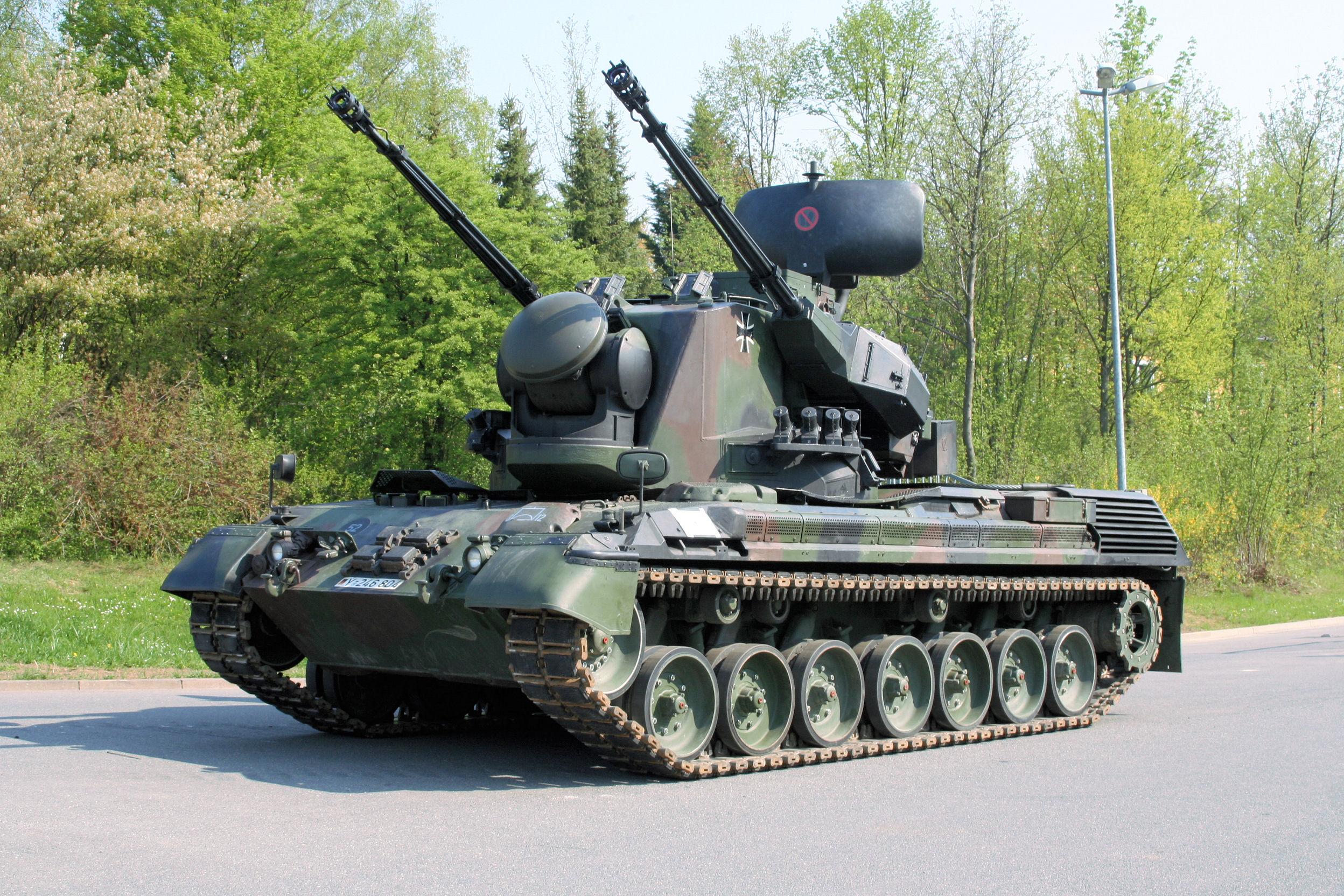 Protiletadlový Gepard