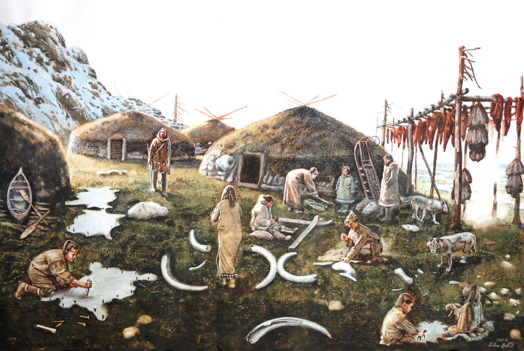 Jak žili lovci mamutů?