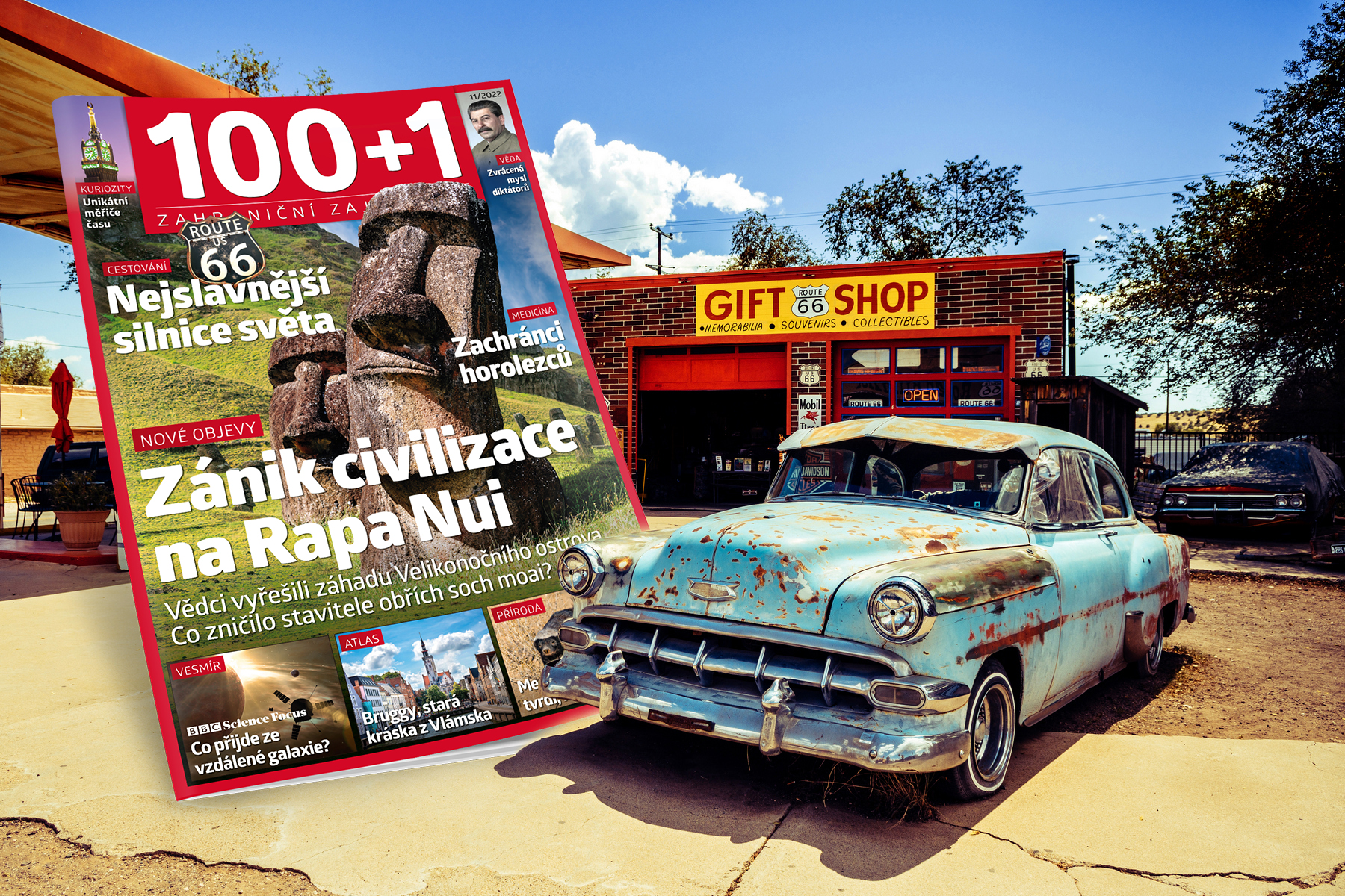 100+1 zahraniční zajímavost 11/22: Cestování po legendární silnici Route 66