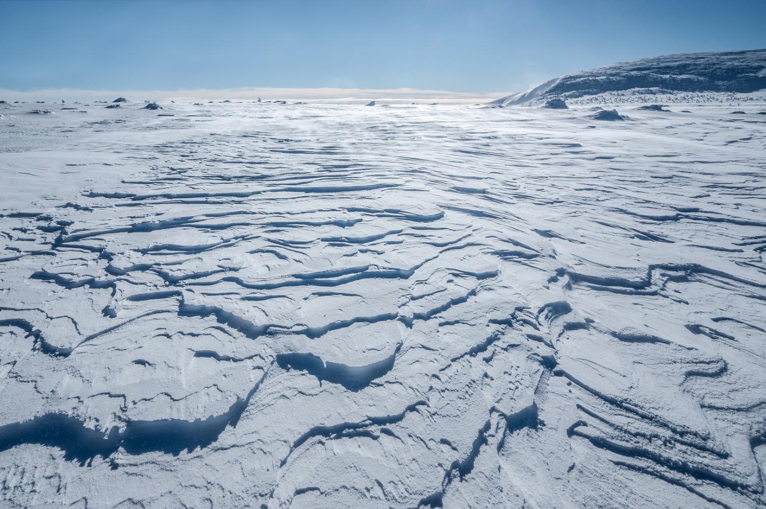 A huge river larger than the Thames was discovered under the ice of