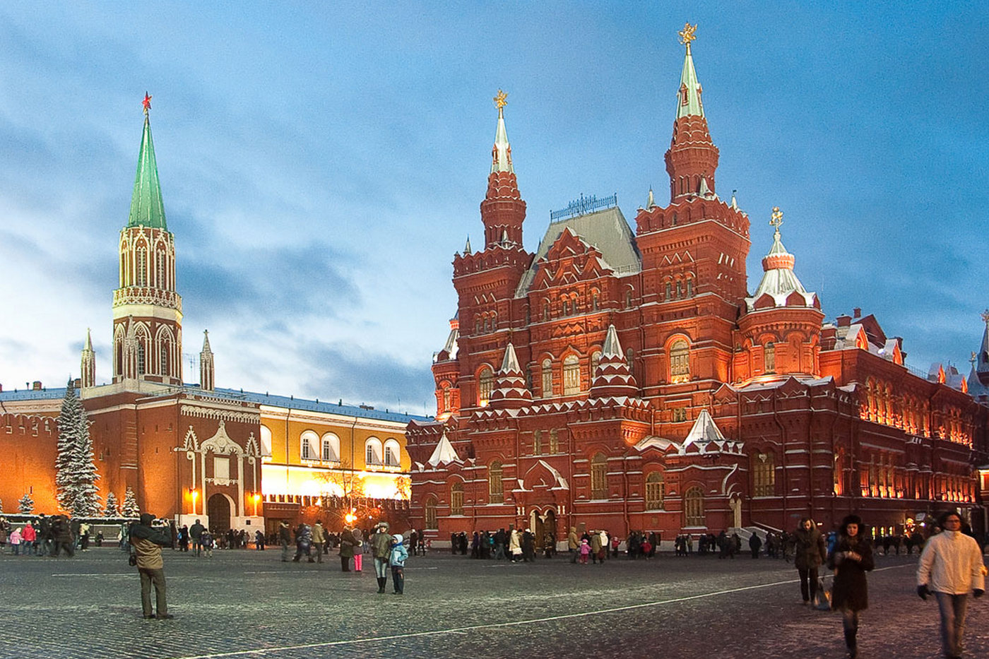 Američanka se procházela na Rudém náměstí s teletem, skončila za mřížemi