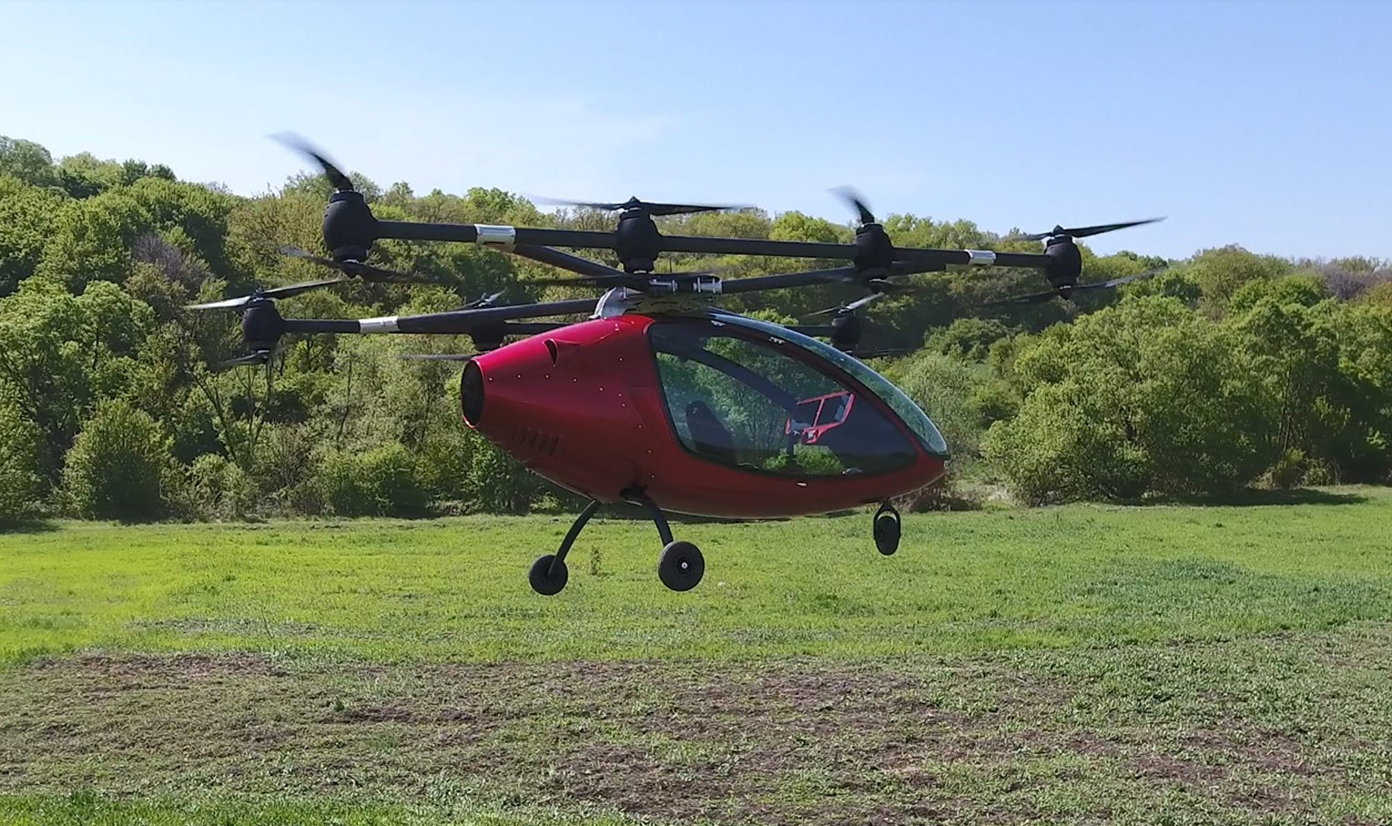 Passenger Drone vstupuje jako novinka mezi projekty létajících taxíků