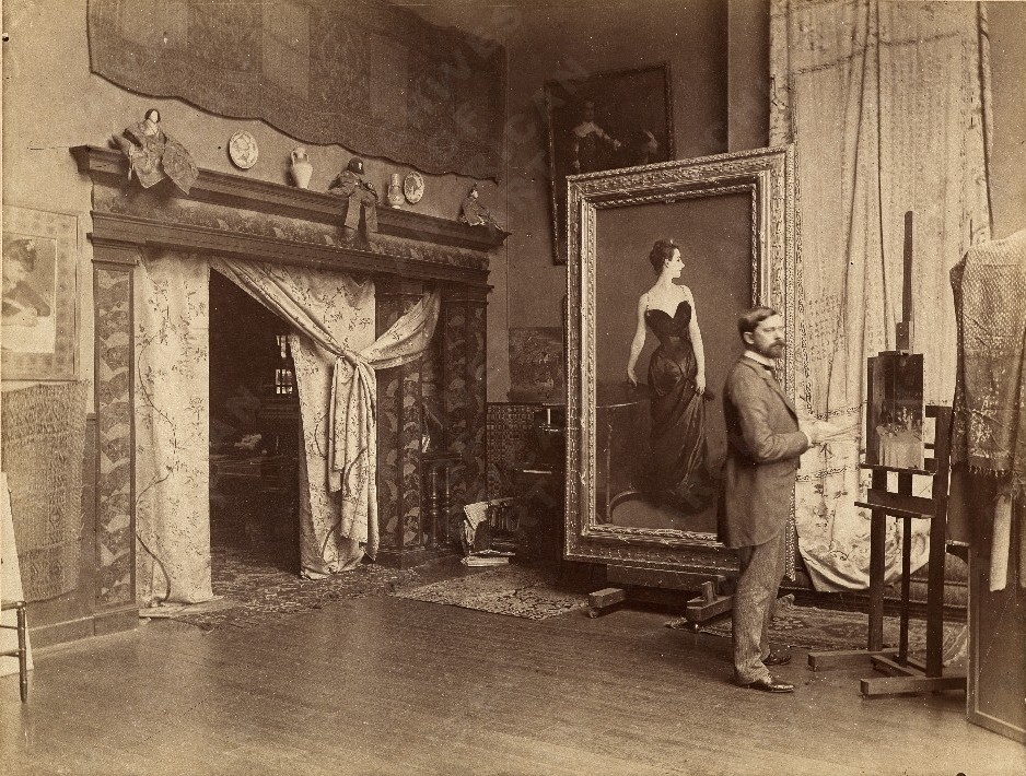 John Singer Sargent s Portrétem Madame X (CC0)