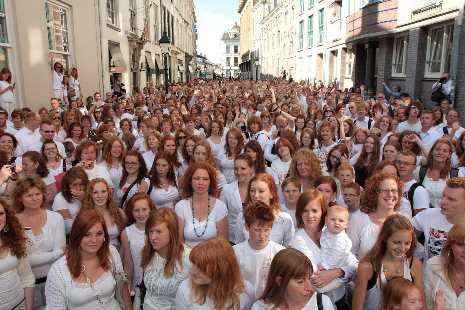 Redhead Day V nizozemské Bredě se konalo největší setkání zrzků a