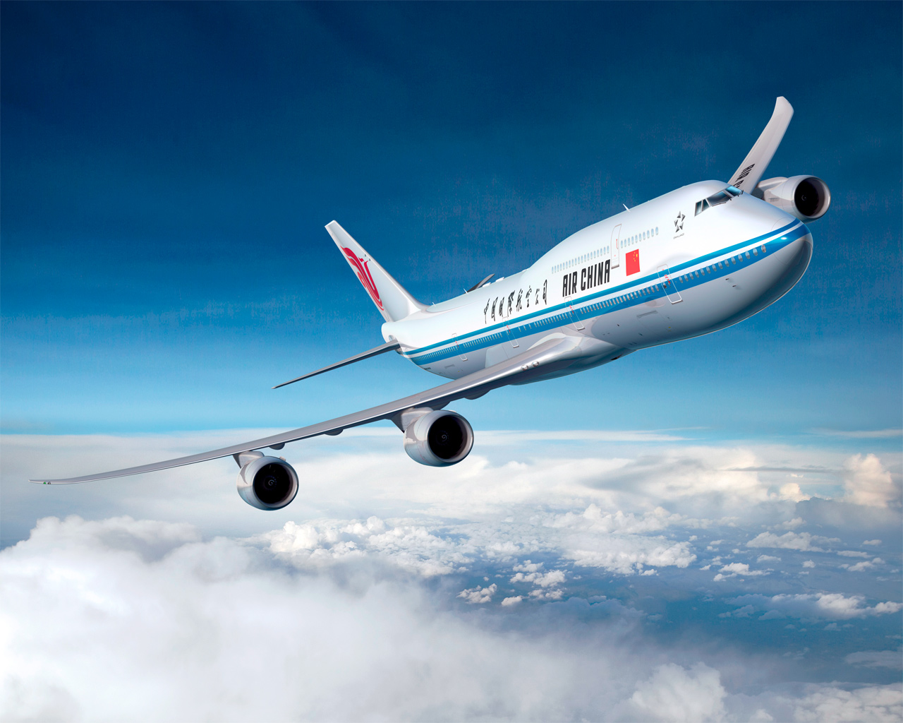 Boeing 747-8 v barvách Air China - 