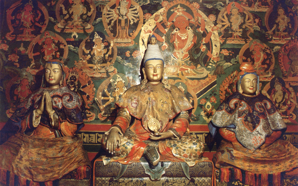 <p>Mytický první tibetský král Songsten Gampo.</p>