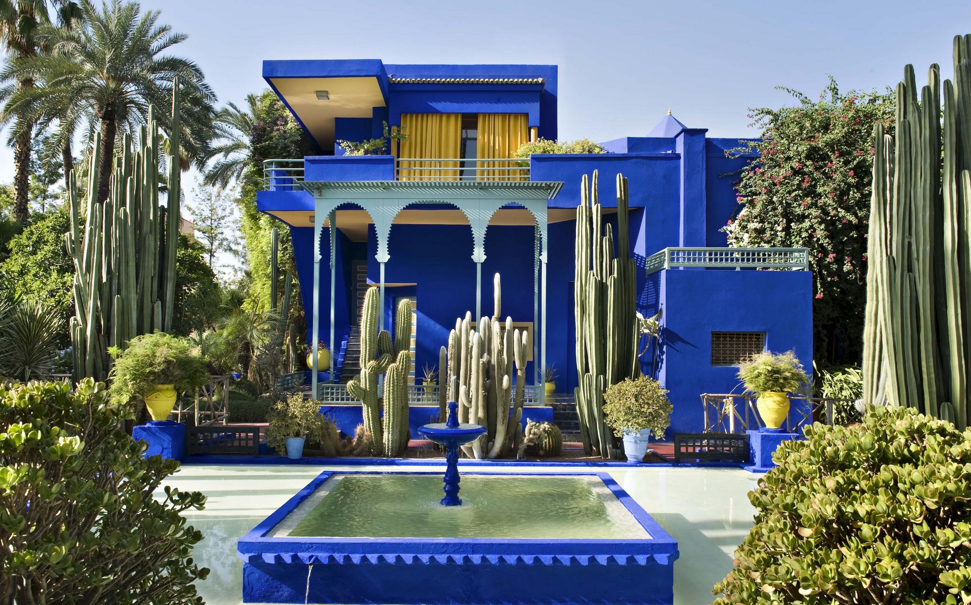 <p>Jardin Majorelle v Marrákeši představuje výsledek mnohaletého úsilí hned dvou význačných francouzských umělců.</p>