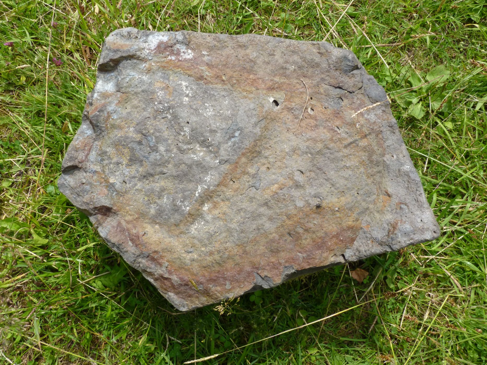 <p>Průřez čedičovým hranolem u Hlinek.</p>