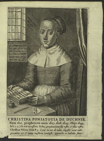 Kristina Poniatowská -<p>Kristina byla první vizionářkou v Komenského životě</p>