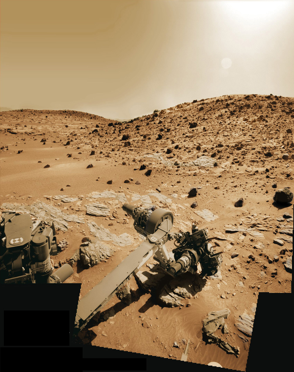 Curiosity vrtá - 