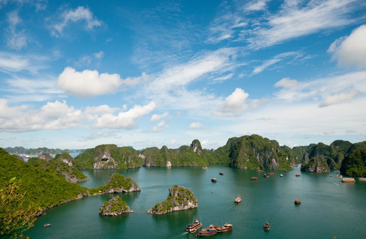 Vietnamská atrakce - Jedno z nejatraktivnějších míst vietnamského pobřeží – záliv Halong
