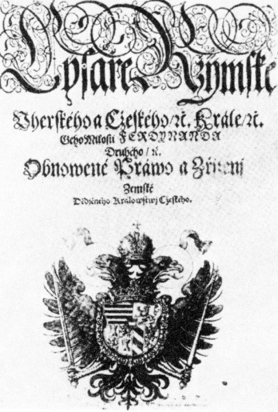 Obnovené zřízení zemské - 