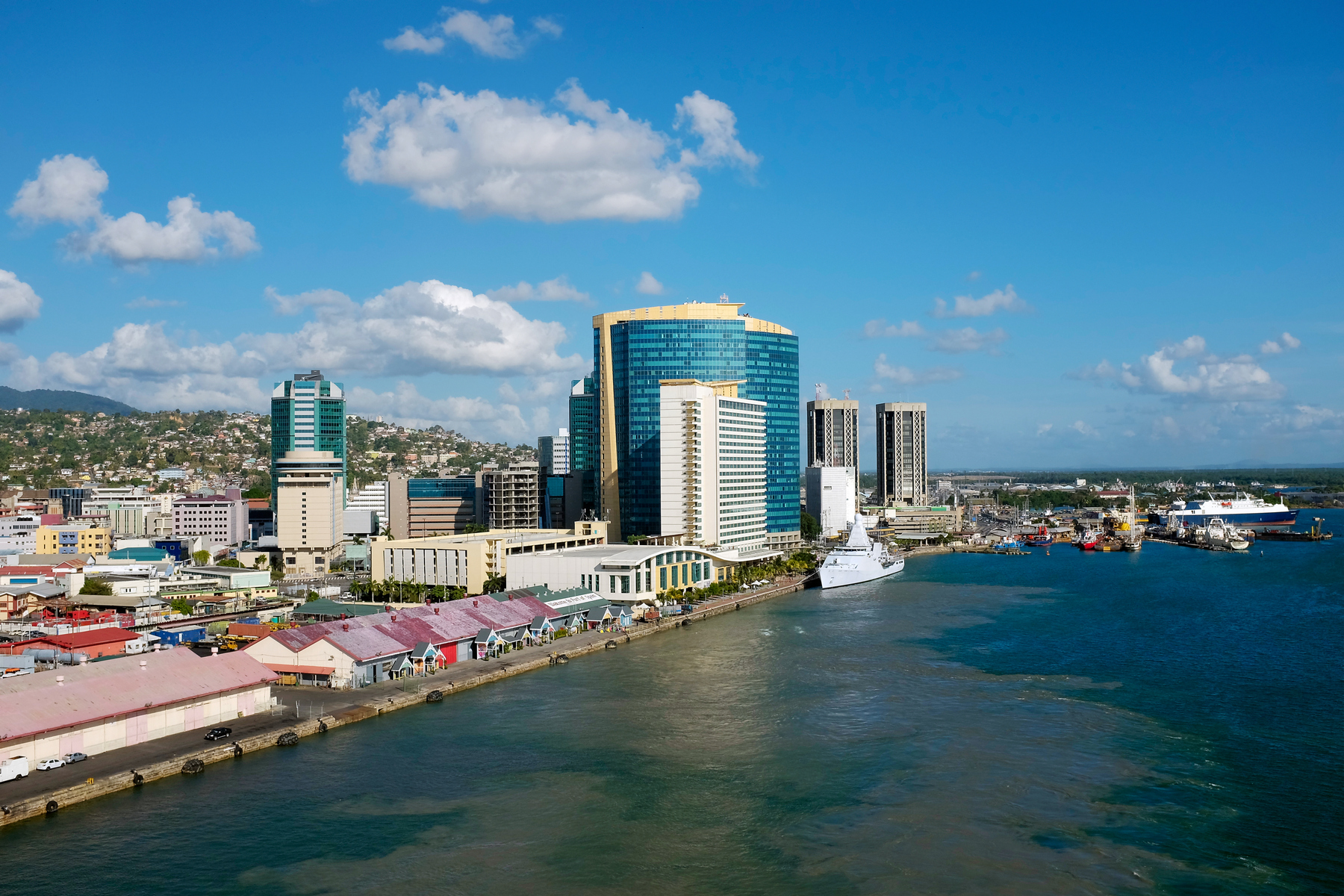 Španělský přístav -<p>Nábřeží v hlavním městě Port of Spain, což doslova znamená „španělský přístav“</p>