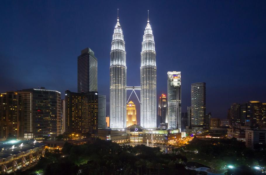 6. Kuala Lumpur, Malajsie - 2 568 Kč
